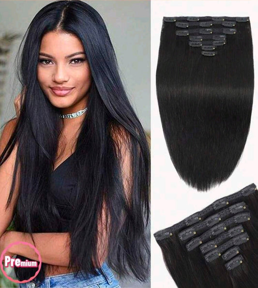 Claw Ponytail Extension 60.96 Cm Water Wave Big Wavy Curly Clip In Hair Extensions